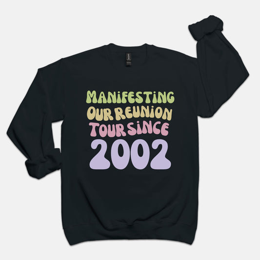 Black & Pastel Reunion Tour Crewneck