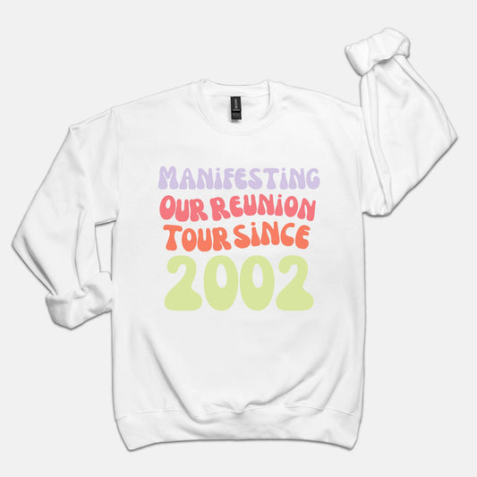 White Watermelon Reunion Tour Crewneck