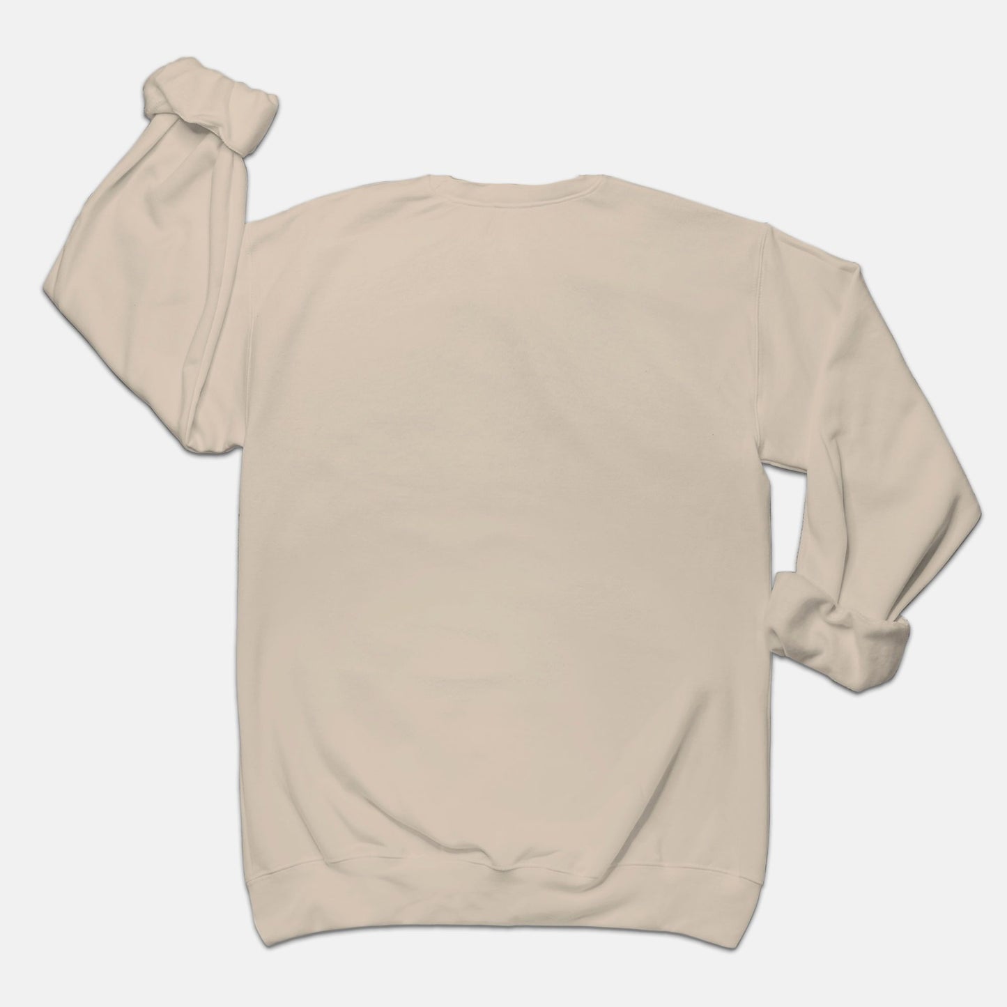 Sand Laughing Emoji Crew Neck