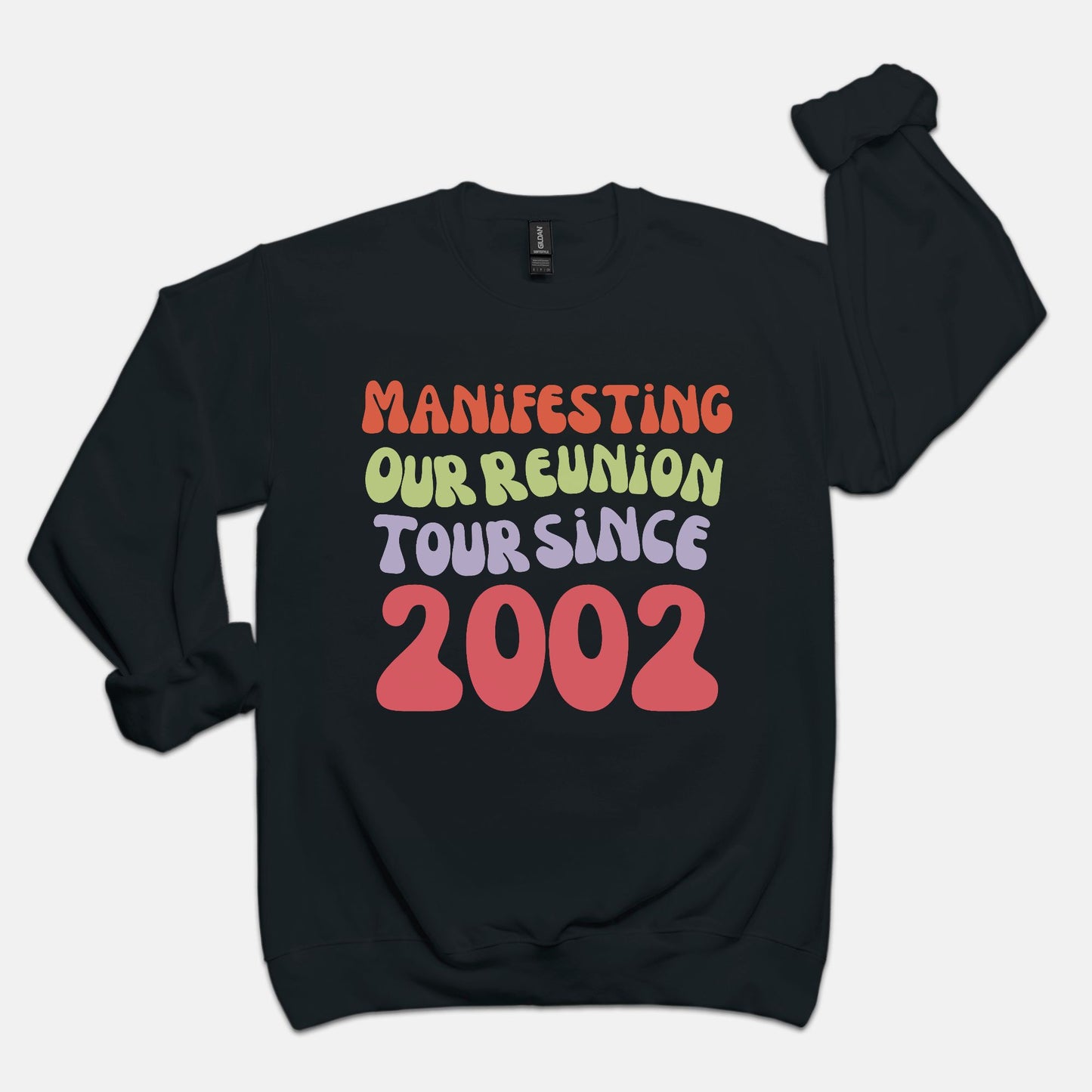 Black Tropical Reunion Tour Crewneck