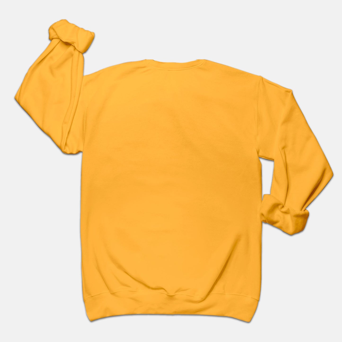 Gold Laughing Emoji Crew Neck