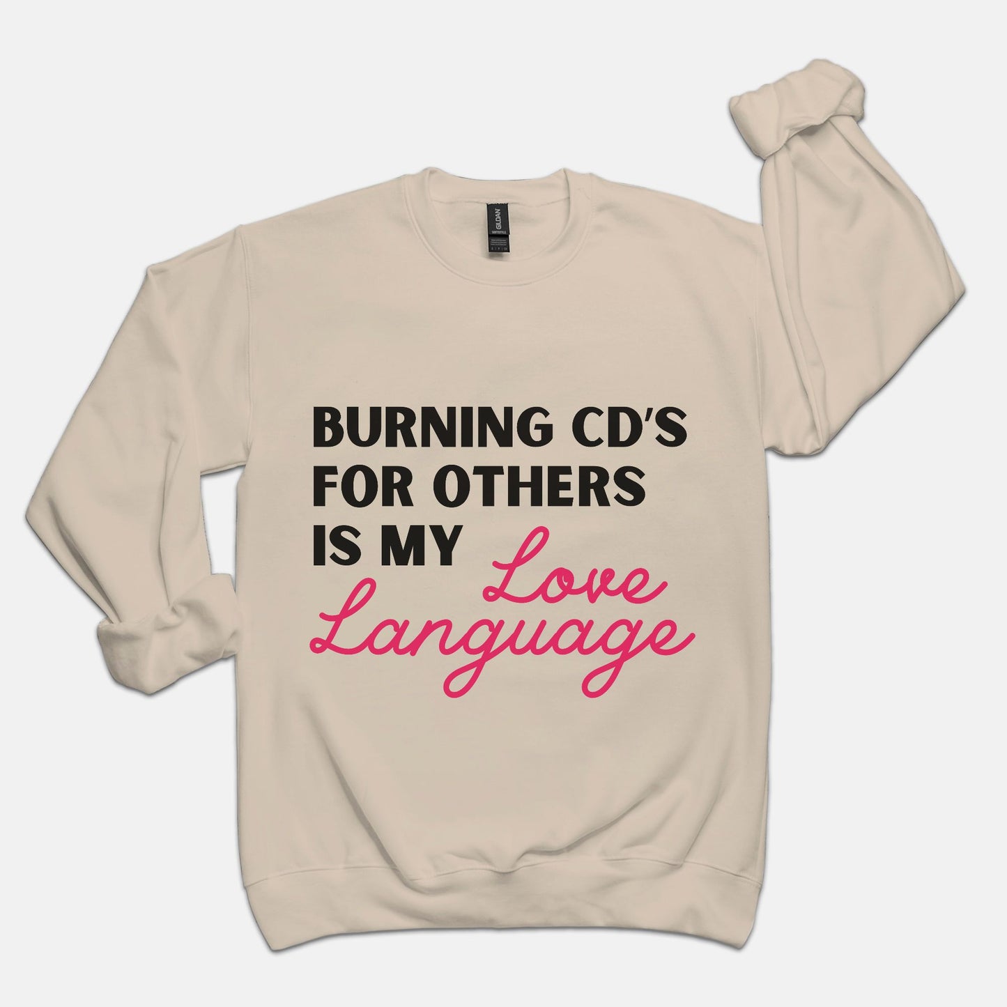 Sand Love Language Crew Neck