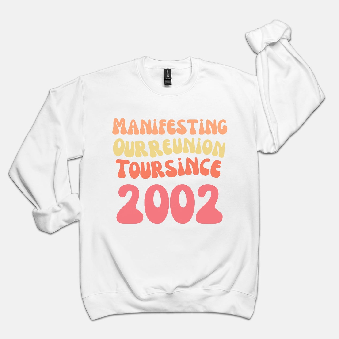 White Sunrise Reunion Tour Crewneck